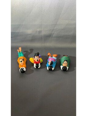 Goofy Movie Bowling PVC Figure Set Of 4 Featuring Goofy & Max